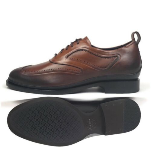 Scarpa elegante Cole Haan Washington Grand 2.0 Oxford a coda di rondine marrone $400 da uomo taglia 8 - Foto 3 di 12