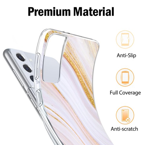 Gorgeous Marble TPU Case Cover For For Samsung Galaxy S24 S23 A15 A54 A25 Note20 - Picture 66 of 75