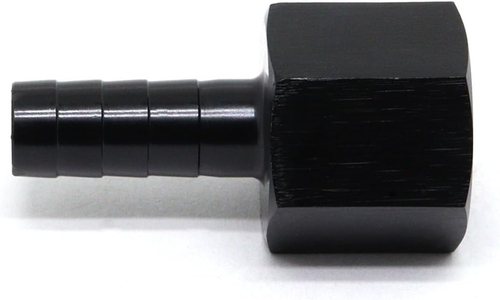 2 Pack 8AN to 3/8" Barb, Female to Barb Hose Fitting Straight Swivel Adapter - Picture 5 of 12