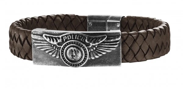 Police Bracciale Uomo In Acciaio Inox 32017142 - Eleganza Senza Tempo In Confezione Regalo