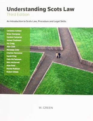 Understanding Scots Law (Scottish Law), Grier, Cameron, Ashton 9780414064546..