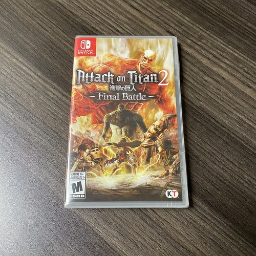Attack on Titan 2: Final Battle Nintendo Switch Brand New + Factory Sealed - Picture 1 of 4