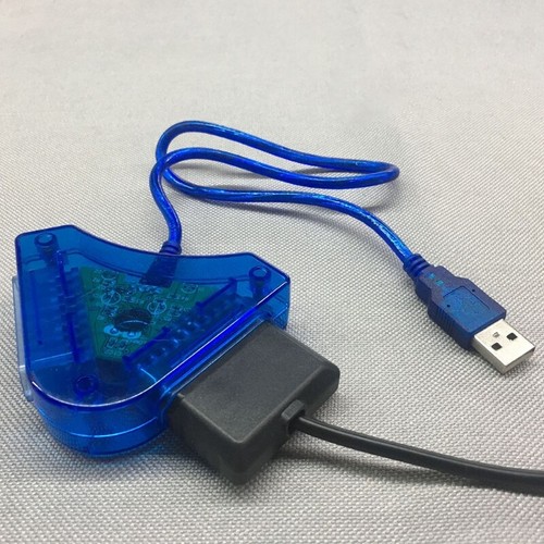 USB Game Controller Adapter Dual Port Controllers to PC USB Adaptor for PS1/for - Picture 7 of 8