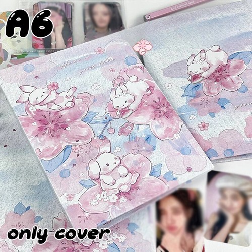 A5 Binder Kpop Idol supporto carta fotografica cartone animato gatto cane scheda archiviazione album fotografico - Foto 44 di 49