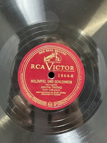 RCA Victor Record Red seal record - Untested - Hora Staccato, Jascha Heifetz RS - Foto 11 di 24