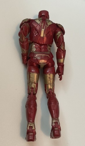 Marvel Legends MARK 42 IRON MAN 6" Action Figure Iron Monger Hasbro 2012 Rough - Picture 3 of 4