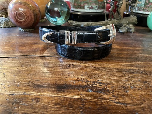 RDM Randell Moore Sterling Silver 14k Gold Belt Buckle 38-39โ1.25โ- 1โ Nu๐โ
- Picture 3 of 9