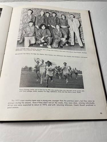 Fostoria High School Yearbook 1972 Fohirab Good Used Fostoria, Ohio - Picture 9 of 11