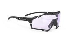 RUDYPROJECT Sunglasses Cut Line Black Matte Frame X2 Dimmable Laser Purple Lens