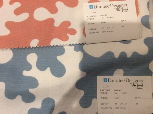 Duralee Designer By Tilton Fenwick Fabric Bruno 4 Different Colors Ea 26”x26” - Picture 12 of 12