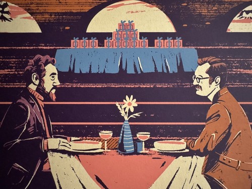 Limited Edition The Grand Budapest Hotel Screen Print Poster xx/60 Wes Anderson - Picture 5 of 8