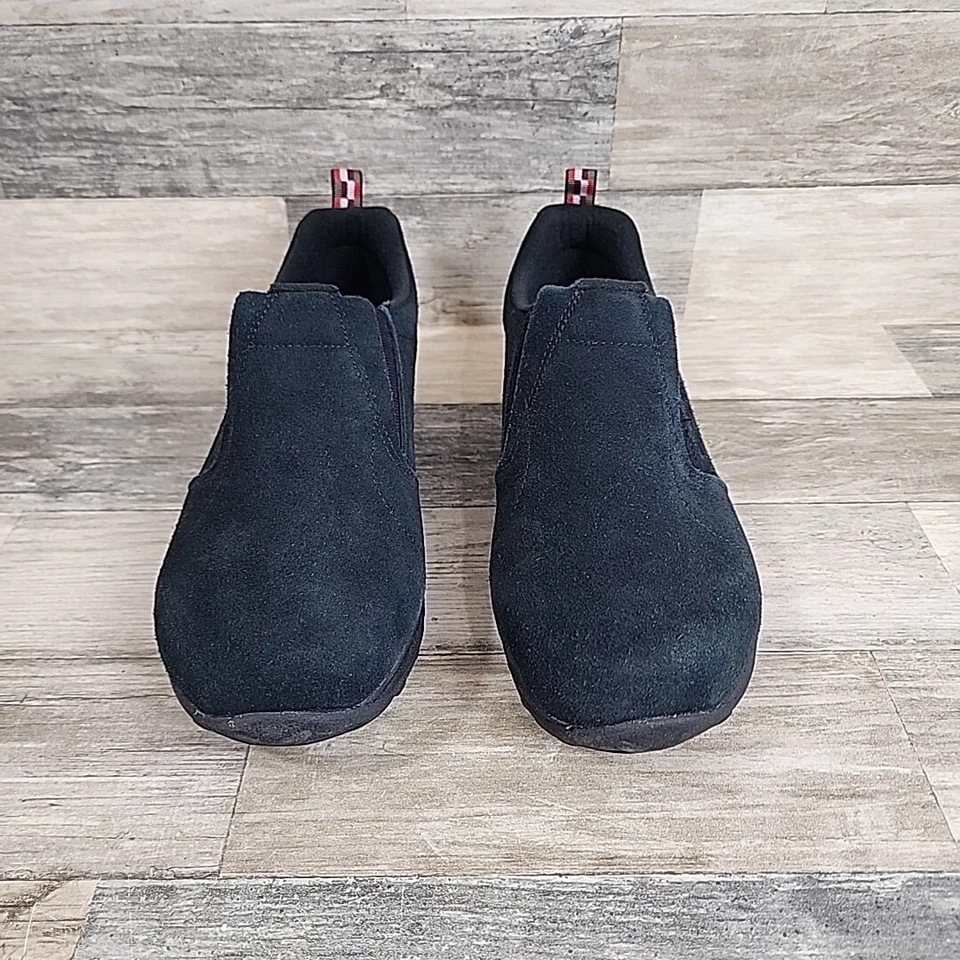 Zapatos sin cordones Merrell Kids Jungle Moc talla 7 negros sendero informales Foto 2 de 4