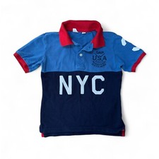 GAP KIDS Polo T-Shirt, Color: Blue/Navy, Size: S 6-7 - USED