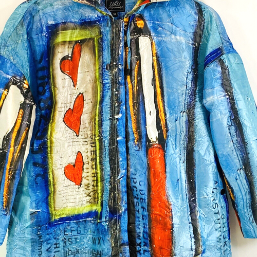 Chaqueta con Capucha UBU Pack Your Personality Tela Arrugada Frente a Presión Alta-Ba Grande XS - Imagen 3 de 21