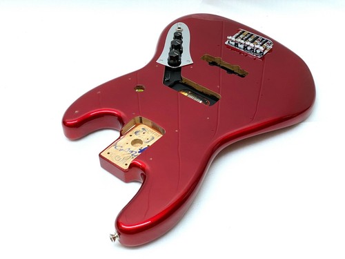 MIM Genuine Fender PLAYER SERIES Jazz J Bass ALDER BODY Red Guitar WITH HARDWARE - Picture 7 of 24