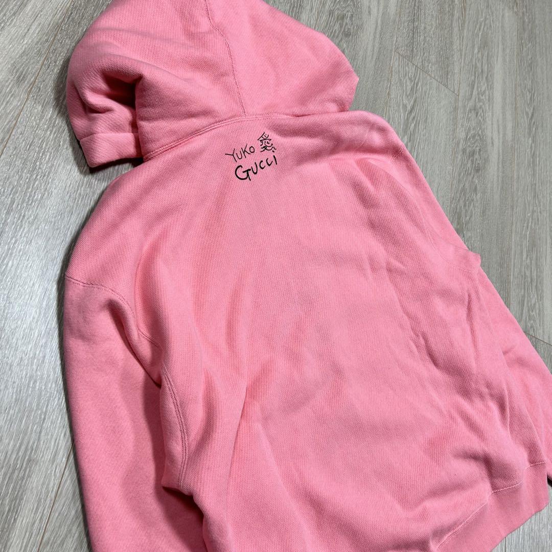 Gucci x Yuko Higuchi Cotton Hoodie XS (170/88A) Men's Pink Gucci x Yuko Higuchi Cotton Hoodie XS (170/88A) Men's Pink
