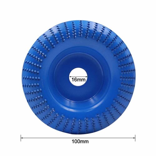 1xAmoladora angular de rueda pulida para carpintería talla de raíz lima de madera disco de pulido - Imagen 3 de 9
