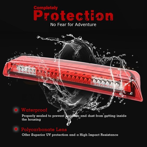 LED 3rd Brake Light Cargo Lamp For 2005-2016 Nissan Frontier 4-Door 2.5L 4.0L - Afbeelding 2 van 7