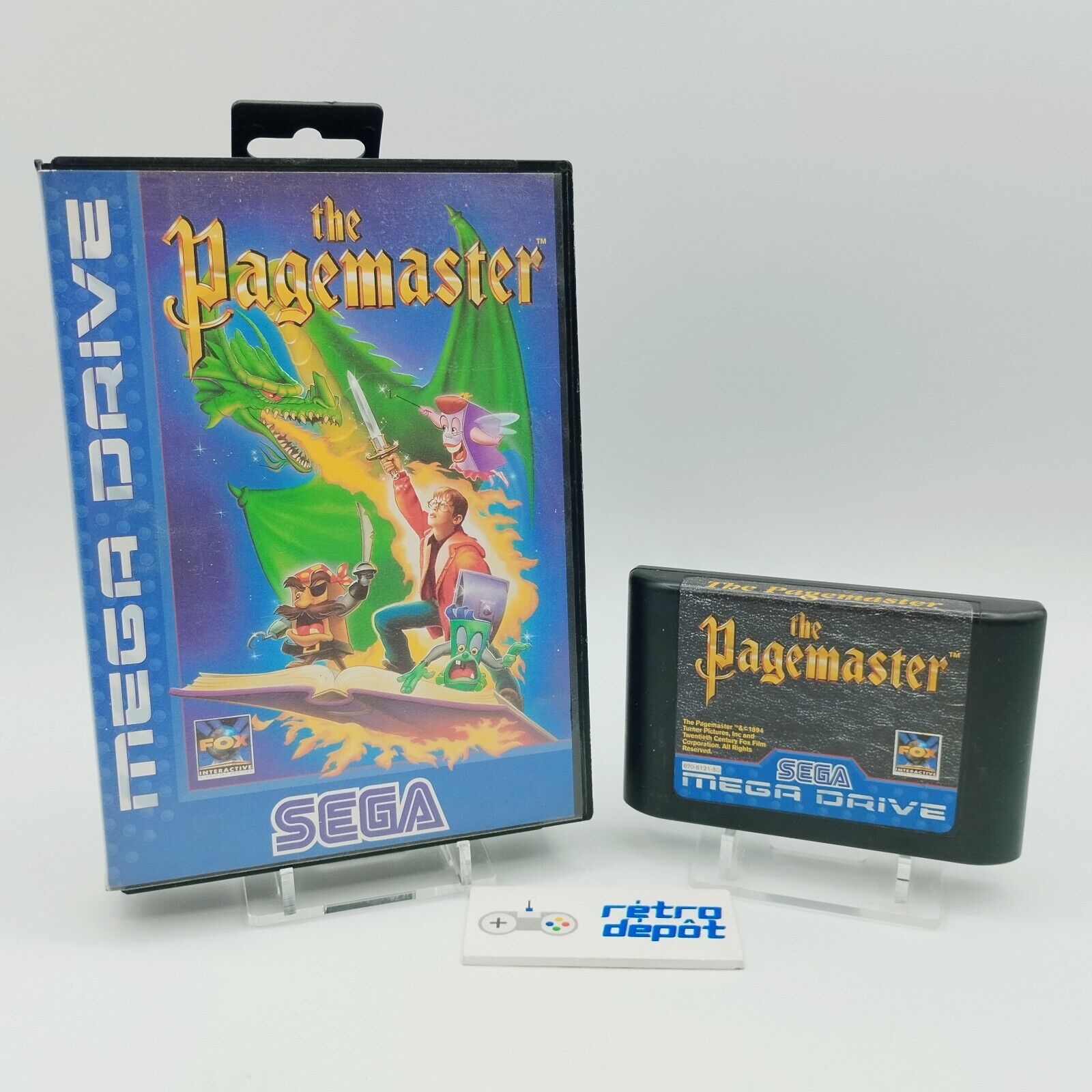 The Pagemaster / SEGA Megadrive / PAL / EUR