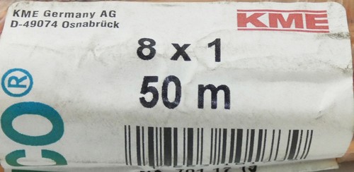 KME Sanco 701 12 19 8x1 50m Kupfer Installationsrohr -unused- - Bild 2 von 3