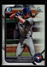 Josh Kasevich 2022 Bowman Draft Chrome Refractor Card #BDC-45