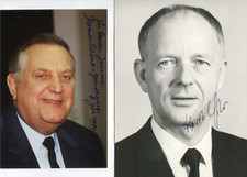 Alexander Schalck-Golodkowski & Horst Gibtner Autographs