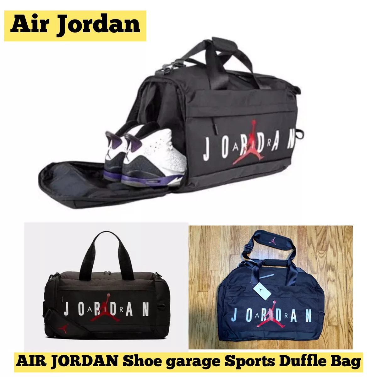 Nike Jordan Jumpman Duffel Bag (medium) in Black for Men