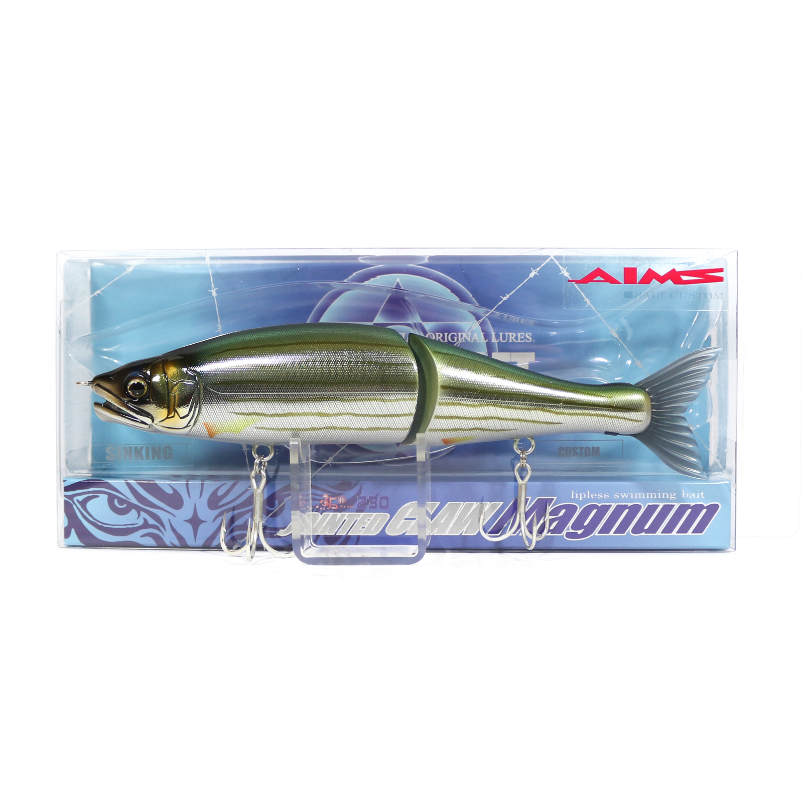Gan Craft Jointed Claw 230 Magnum Naufrage Jointed Leurre AS-06 (0717) Gan Craft Jointed Claw 230 Magnum Naufrage Jointed Leurre AS-06 (0717)