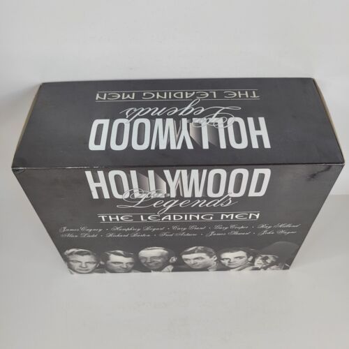 HOLLYWOOD LEGENDS VHS 10 Tape Box Set John Wayne James Stewart Bogart Cagney - Picture 3 of 5
