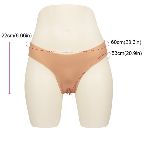 US KnowU Realistic Silicone Panties With Fake Vagina for Crossdresser Cosplay - Picture 17 of 20