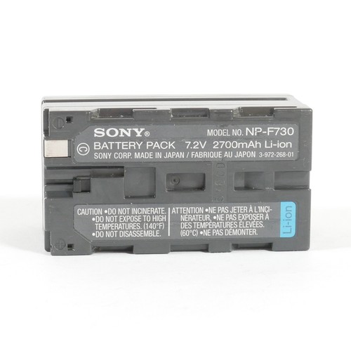 Geniune Sony NP-F730 Lithium Infolithium Battery VX700 VX1000 NP-f730h 2700mAh - Picture 2 of 6
