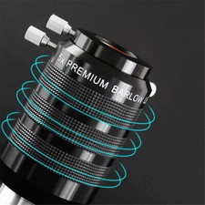 2 Inch Telescope 5X Focal Extender Barrel Achromatic Barlow Lens Multi-Coated