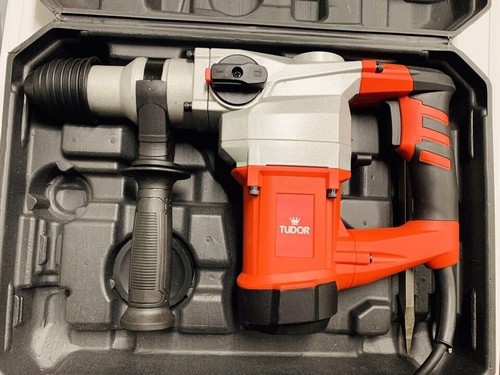 TRAPANO TASSELLATORE DEMOLITORE MARTELLO SDS PLUS 13 MM 900W TUDOR 3,5 J - Foto 2 di 7