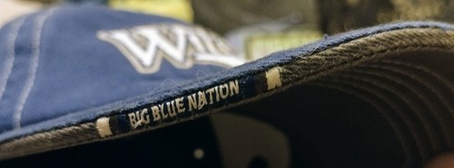 Kentucky Wildcats Baseball Hat Captivating Headgear 1-Stop Blue Men's Adjustable - Picture 6 of 7