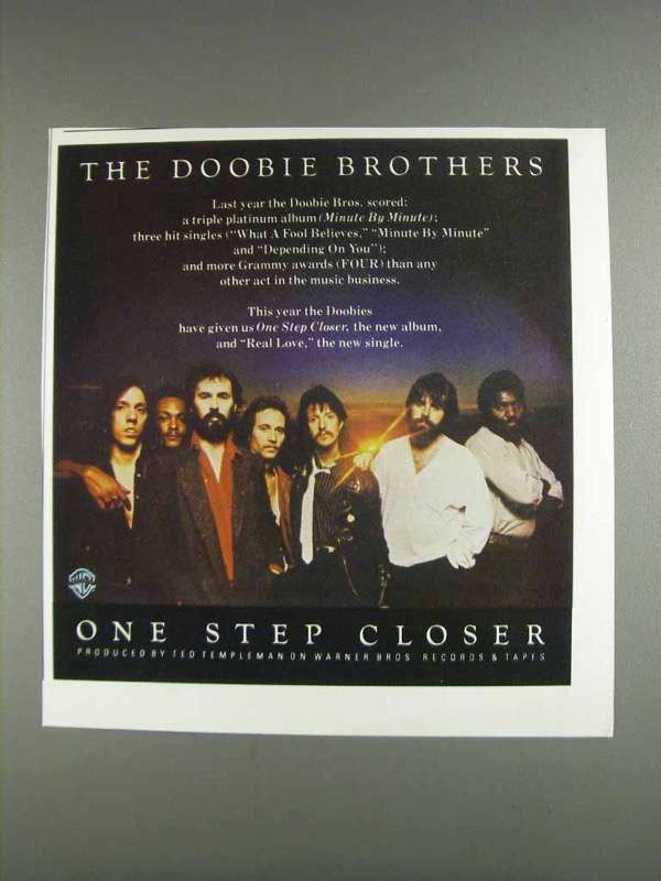 1980 The Doobie Brothers One Step Closer Album Ad | eBay