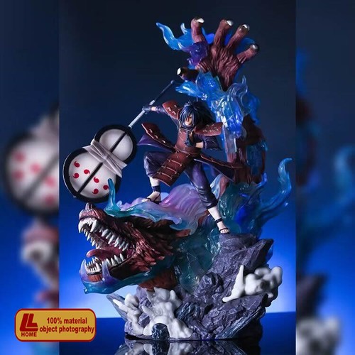 Anime Ninja Shippuden Uchiha Madara Susanoo Nine tail GK BIG PVC Figure Toy Gift