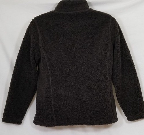 Lands' End Herren braun Viertel Reißverschluss Langarm Pullover Größe Medium - Bild 4 von 6