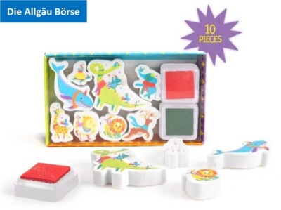 Trendhaus Magic Moments Moosgummi Stempel Set 10-teilig Neu OVP