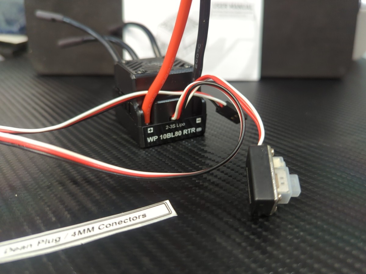 Jual Hobbywing QuicRun 1080 G2 Waterproof Brushed 80A ESC W/O Program - Foto 2