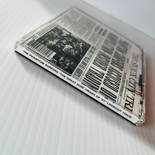 The Phantom Surfers The Great Surf Crash Of '97 CD 1996 Surf Rock USA Lookout - Picture 5 of 5