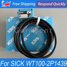 NEW For Sick WT100-2P1439 WT1002P1439 10-30V 0.1A Photoelectric Sensor Switch