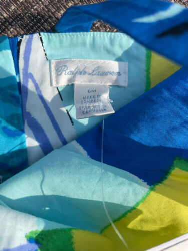 NWT Polo Ralph Lauren Baby Dress Nautical Sailing Dress & Bloomer Set 6 Months - Picture 4 of 4