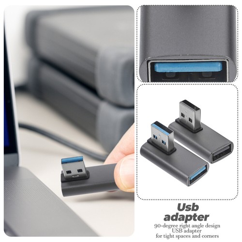  2 Pezzi Adattatore USB Maschio a Femmina Cavo Prolunga Usb-to-usb Adattatori - Foto 10 di 12