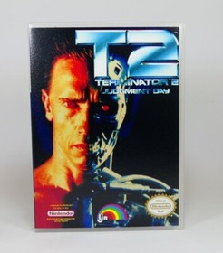 NES Storage Case - T2 Terminator 2 - NO GAME