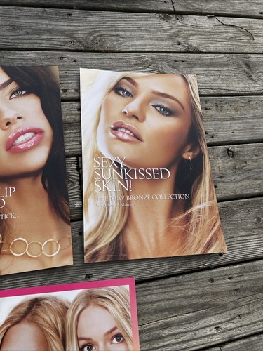 Lot Of 5 Authentic Victoria's Secret Posters Andrea Lima? Bra Pink Store Angels - Picture 5 of 10