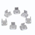 99 Lighting 200 Pieces  Neon Mounting Clips,Install Fittings Clips,Fixing 6mm