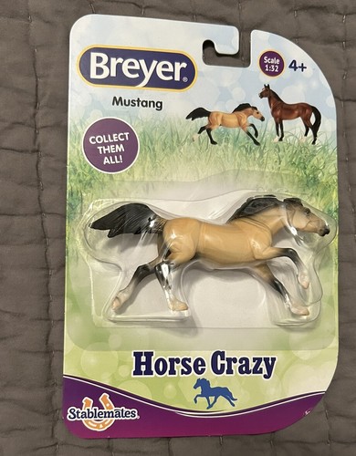 New Breyer Horse Stablemate Crazy Buckskin Mustang Stablemate Running - Picture 1 of 2
