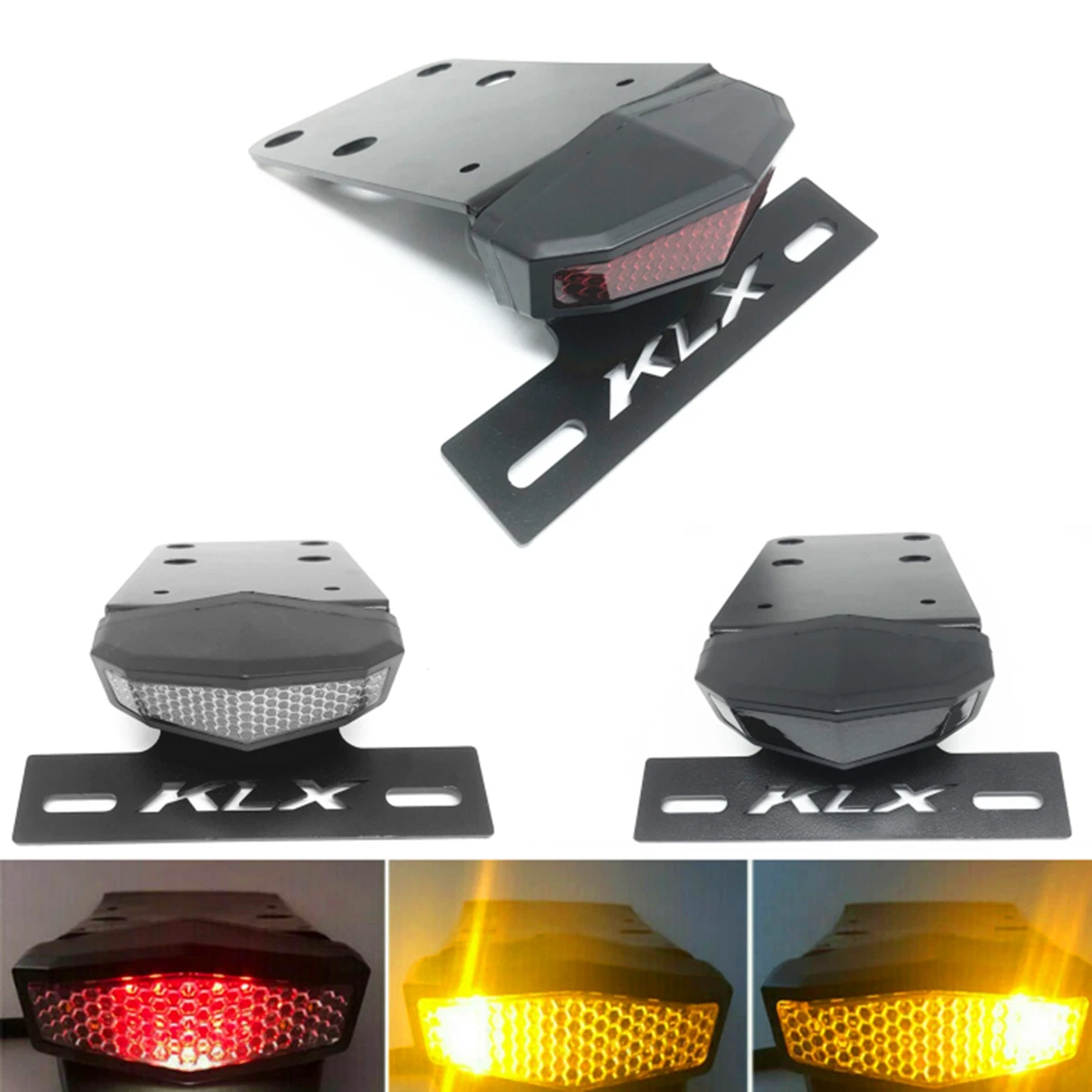For KAWASAKI KLX250S SF Tail Tidy Fender Eliminator LED Tail