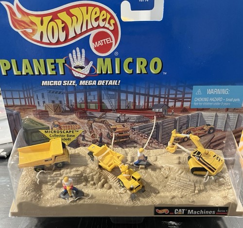 Hot Wheels Planet Micro CAT Machines Series 1 NEW Vintage 1997 RARE NOS HTF - Picture 2 of 3