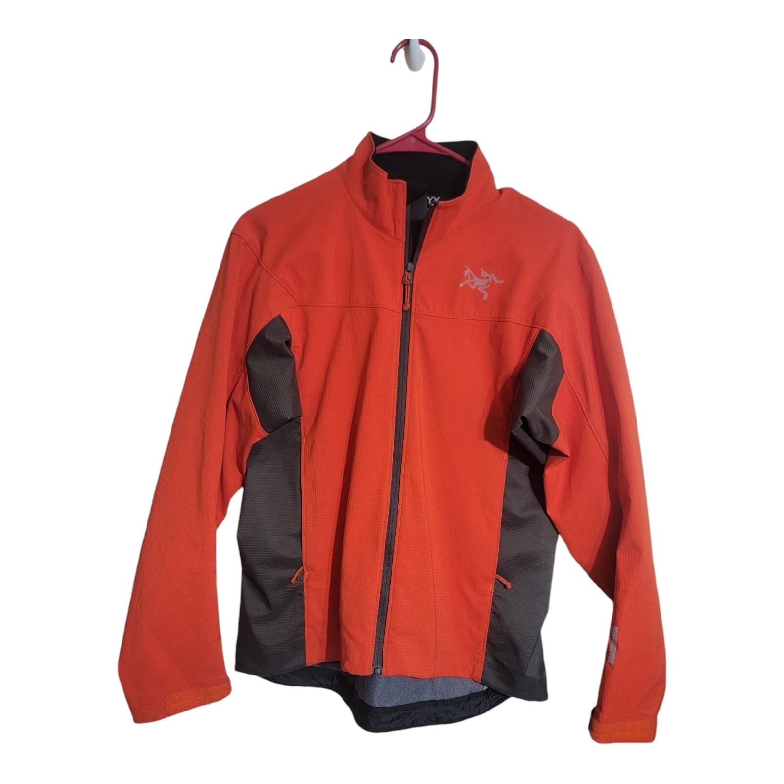 Arc'teryx Giacca Donna M 8 10 Arancione Antivento Outdoor Gorpcore Camp Ripstop